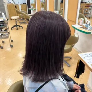 ミディアム カラー 🎀🤍芦澤 李音🤍🎀のヘアスタイル