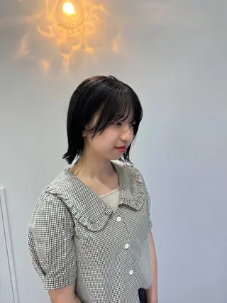 ミディアム Aman D'or所属・ショート/ボブ/東 千耀のヘアスタイル