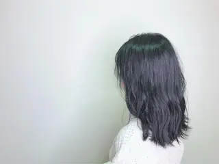 ミディアム カラー 春日 力のヘアスタイル