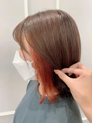 ショート カラー 🦖鶴岡香純🦖 産休中のヘアスタイル