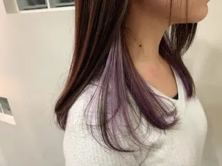 セミロング カラー 骨格似合わせカット✨ 林 まどかのヘアスタイル