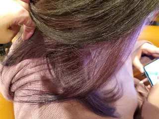 セミロング カラー アイブロウ マツエク・マツパ spa hair  ark 富井直美のヘアスタイル