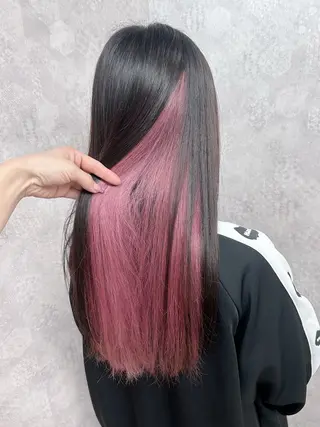 ミディアム カラー 💕ブリーチ/ヘアメ 🎀YUUKAのヘアスタイル