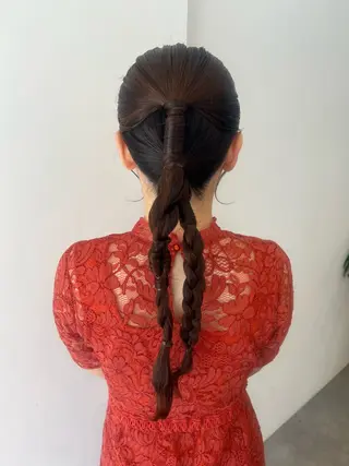 ヘアアレンジ 🎀駅近covo 大浦　優衣🎀のヘアスタイル