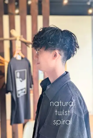 パーマ メンズ suka  hair所属・タイチ SUKA  hairのヘアスタイル