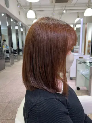 セミロング ROSSO hair &spa所属・ROSSO 大橋店 /大野　凜のヘアスタイル