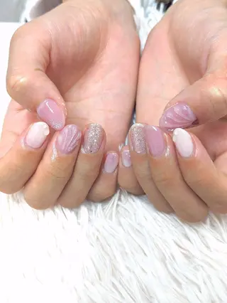 ネイル 會田 瑠衣のネイルデザイン