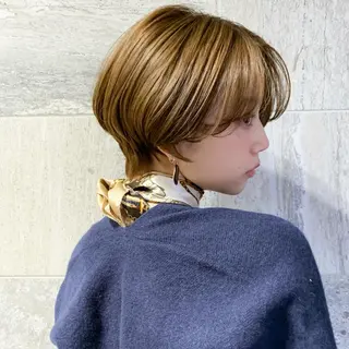 ショート カラー 橋口 晃典のヘアスタイル