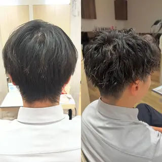 パーマ メンズ 高橋 香奈のヘアスタイル
