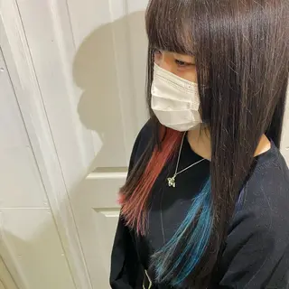 ロング カラー uros.所属・メンズパーマ/ エクステ🌞セナのヘアスタイル