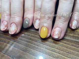ネイル ヘアーサロン大野所属・nailsalon SWATiのネイルデザイン