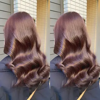 セミロング カラー 髪質改善特化 ミサワコウキのヘアスタイル