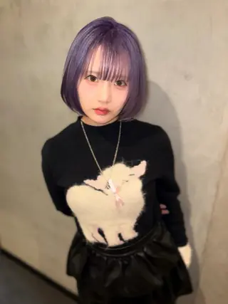 ショート カラー 優 作のヘアスタイル