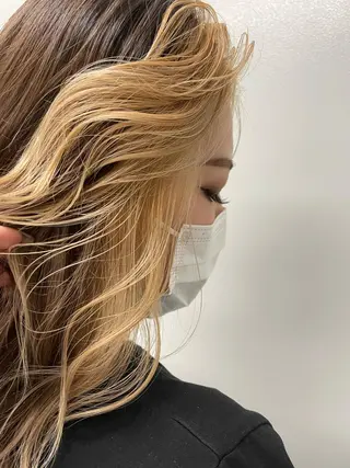 セミロング カラー 🍓 JURiA 🍓のヘアスタイル