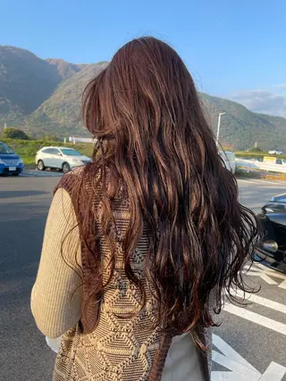 ロング ヘアアレンジ HAIR CALM 鹿島田店所属・✄‬齋藤 なな✄のヘアスタイル