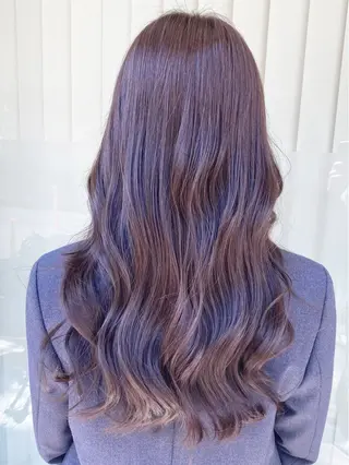 ロング カラー ✨️ハイトーン/ 艶髪/関澤敦人のヘアスタイル