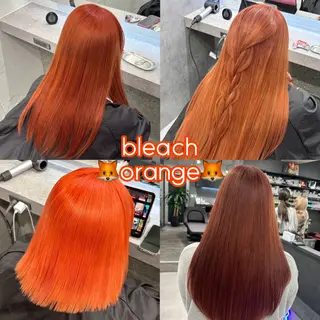 ミディアム いろあそび 八王子所属・きぃちゃん/八王子 /ハイトーンカラーのヘアスタイル