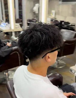 パーマ メンズ 🪮メンズパーマ🪮 池田雅侑のヘアスタイル
