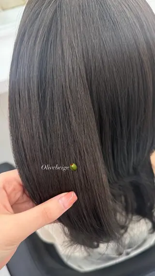 カラー noa🫧美髪/ 透明感カラーのヘアスタイル