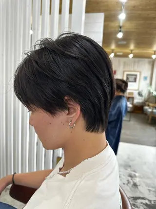 ミディアム メンズ 椎木 琉聖のヘアスタイル
