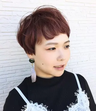 ショート カラー hair gladness WORLD所属・吉田 幸司のヘアスタイル