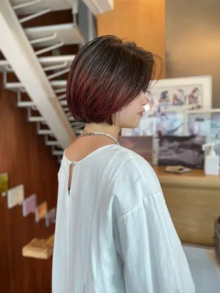 ショート 🍊mai🍊 似合わせパーマのヘアスタイル