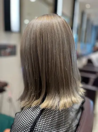 ミディアム カラー トバ ショウゴのヘアスタイル