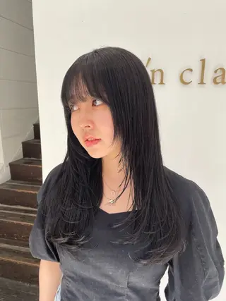 セミロング カラー パリピ師🐉 Mashuのヘアスタイル