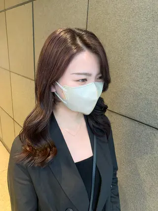 ロング カラー SALOWIN    銀座RAY 2所属・yamashika honokaのヘアスタイル