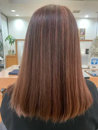 セミロング カラー mod'shair船橋所属・ムロオカ ヨシキのヘアスタイル