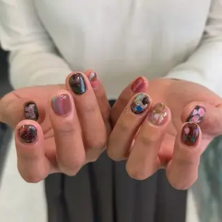 ネイル nail atelier 泡沫 utakata所属・ナカジマミナミ ネイリストのネイルデザイン