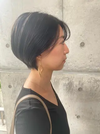 ショート カラー les baladins du miroir所属・🍃YURI 🍃のヘアスタイル