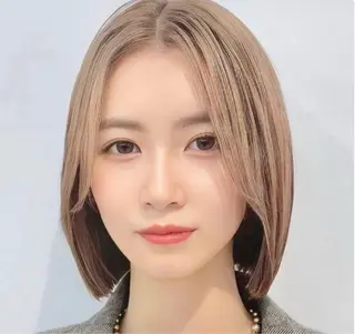 ショート 透明感カラー ふうか　渋谷のヘアスタイル