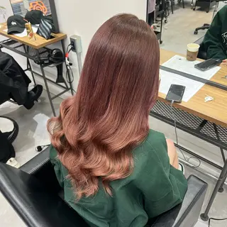 ロング カラー いろあそび所属・12月限定🉐カット モデル募集🉐のヘアスタイル