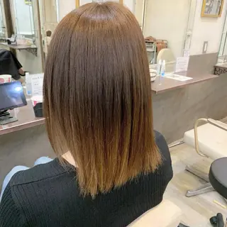 ミディアム number天王寺 ほたるのヘアスタイル