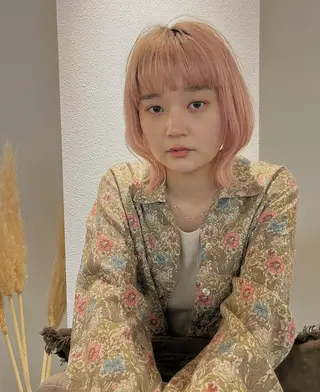 ミディアム カラー 浦和Lond 山本賢人のヘアスタイル