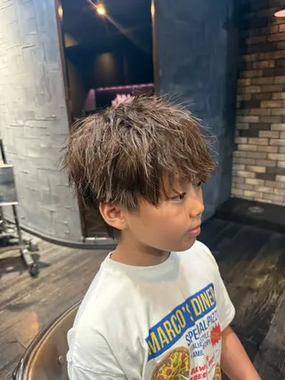 ショート カラー メンズ メンズカット/パーマ 艶カラーTAIGA︎のヘアスタイル