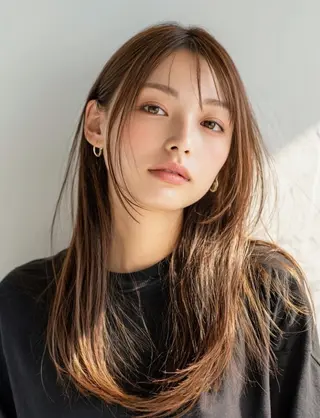 ロング カラー BRING by snowdrop所属・吉祥寺・BRING 近藤真千子のヘアスタイル