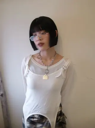 ショート カラー 229所属・maki @pullnocのヘアスタイル