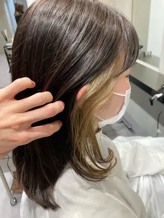 セミロング 豊中/メンズ特化 岡田 龍之介のヘアスタイル