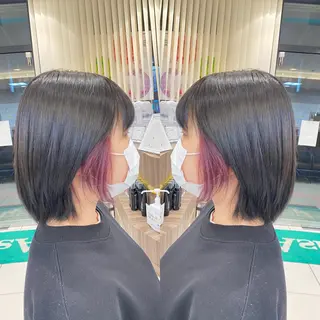 ショート カラー 髪質改善カラー/店長 宮内秀峰のヘアスタイル