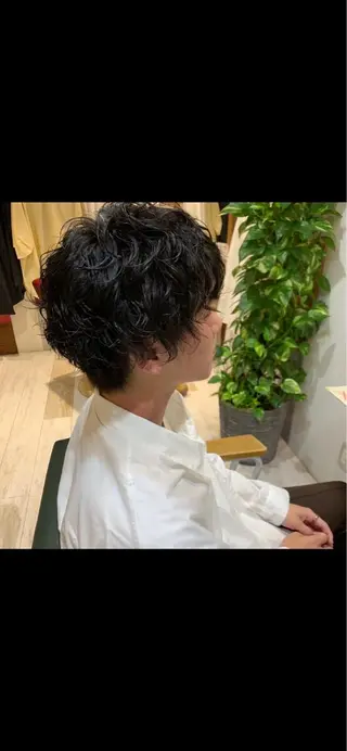 パーマ ナカムラ イヅミのヘアスタイル