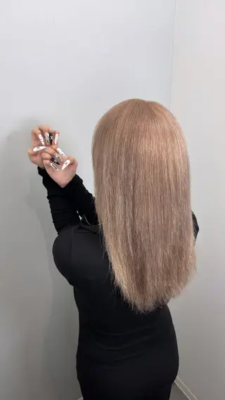 ミディアム 橘 心実のヘアスタイル