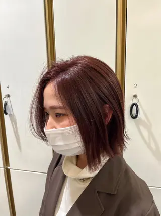 ショート バレイヤージュ/ヘア アレンジ/shionのヘアスタイル