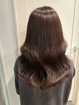 ロング Laffy所属・米倉 柚葉のヘアスタイル