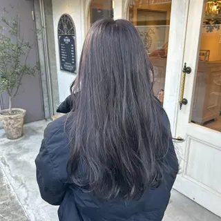 ロング カラー 暖色･似合わせカラー (廣石沙英🎀)のヘアスタイル