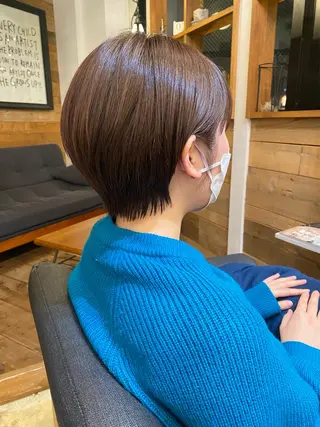 ショート 丸岡 美穂のヘアスタイル