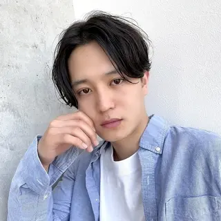 メンズ ヘアアレンジ/透明感 カラー/AKARIのヘアスタイル