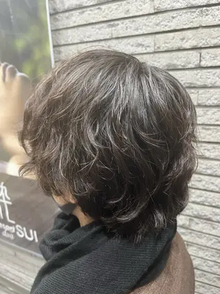 パーマ メンズ hair resort 粋　dua所属・✂️髪質改善 kane✂️のヘアスタイル
