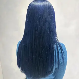 ロング カラー デザインカラー/パー マ🦖外岡咲希🦖のヘアスタイル